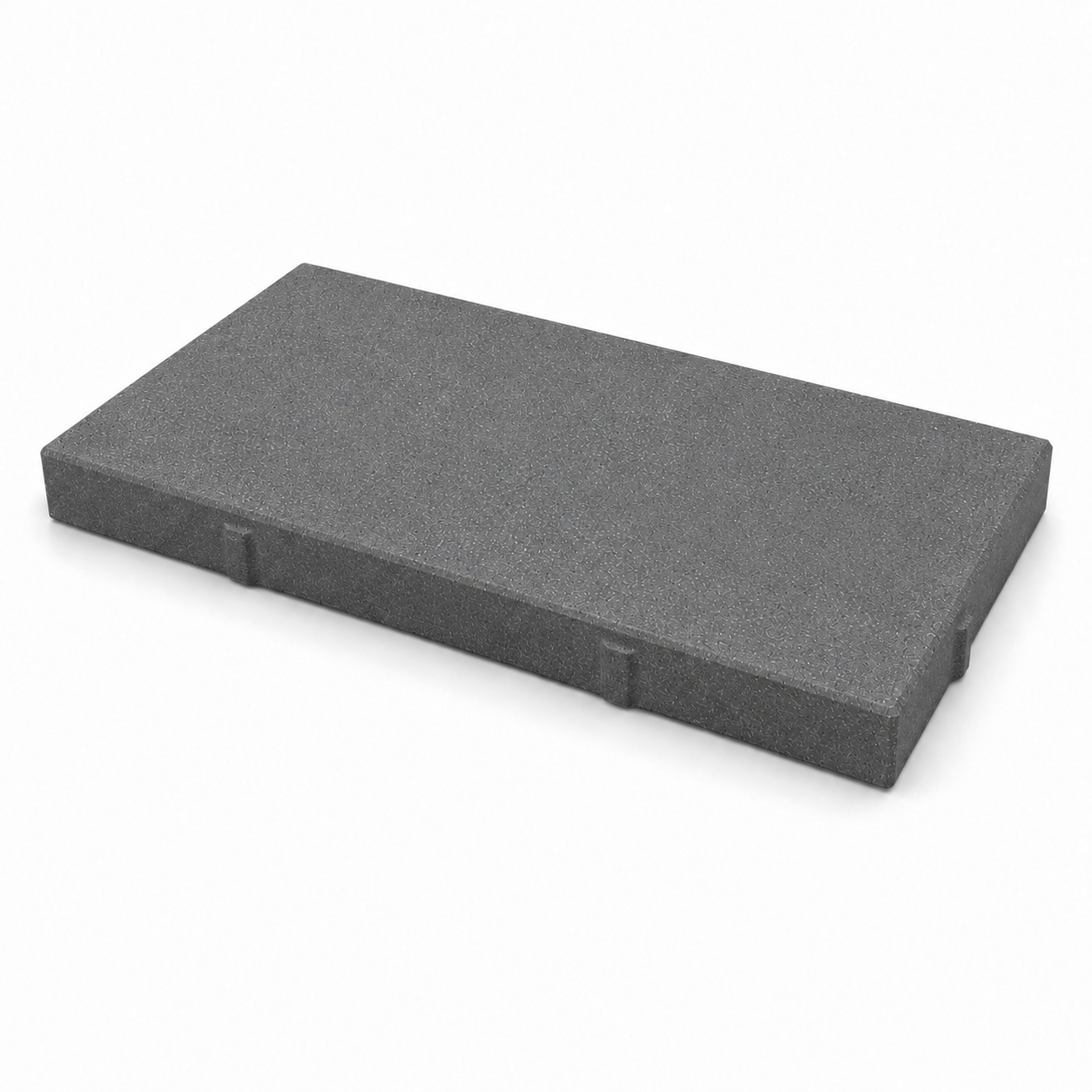 ModaPAVE 32x16 grade-set concrete paver in Graphite — render view | ModaConcrete outdoor hardscape