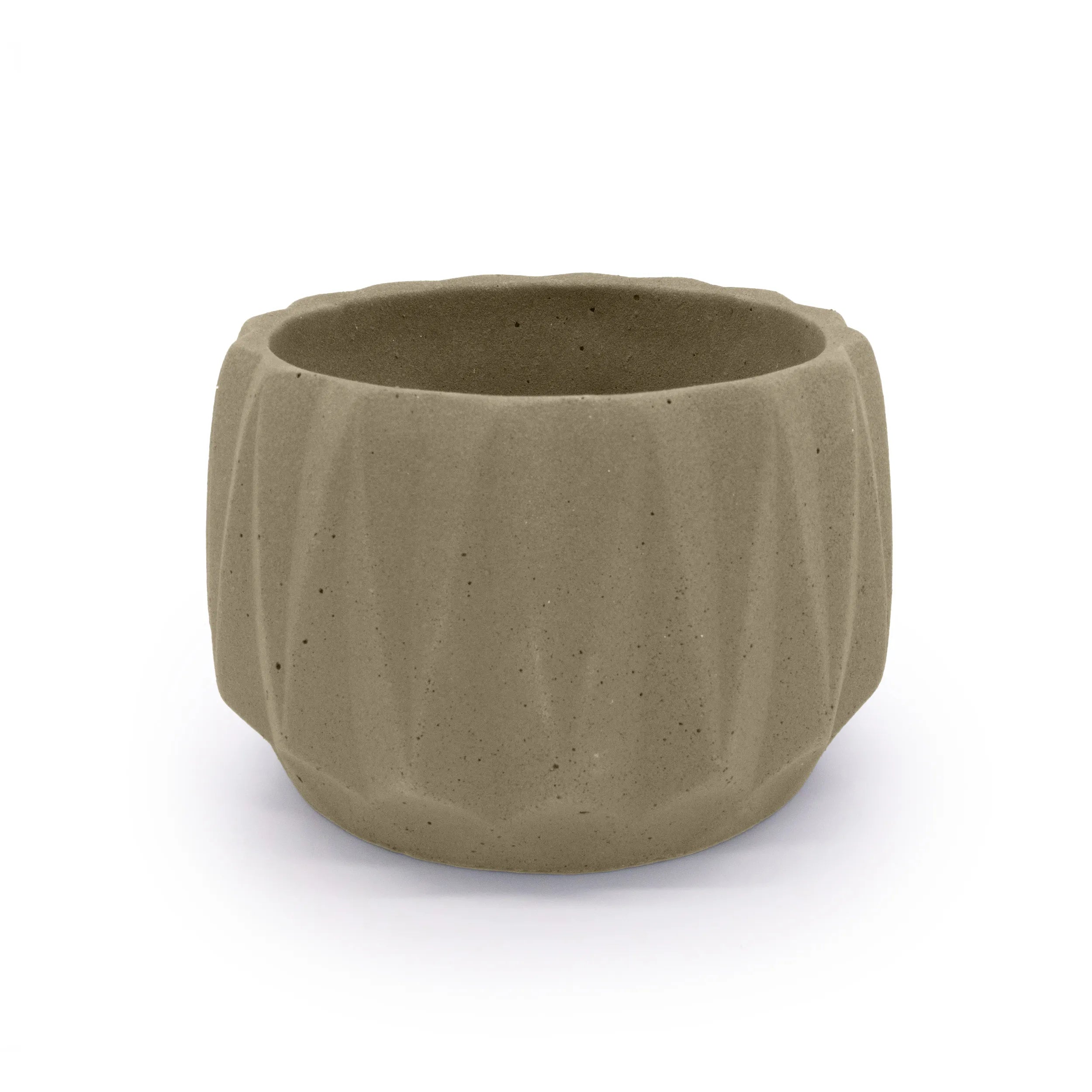 Flute 6" Tabletop Planter