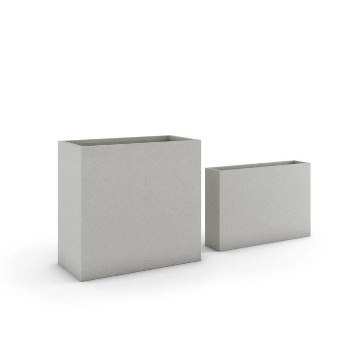Linea Large Outdoor Planter Small 36" L x 24" H x 12" W Graphite