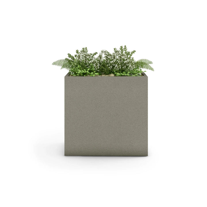 Linea Large Outdoor Planter Small 36" L x 24" H x 12" W Grey