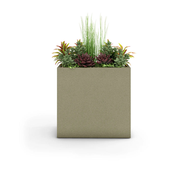 Linea Large Outdoor Planter Small 36" L x 24" H x 12" W Sage