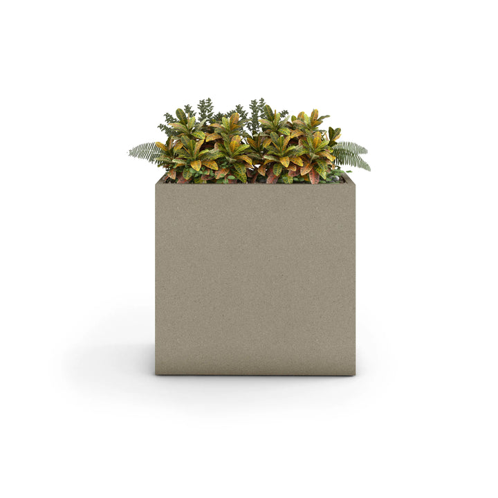 Linea Large Outdoor Planter Small 36" L x 24" H x 12" W Sand