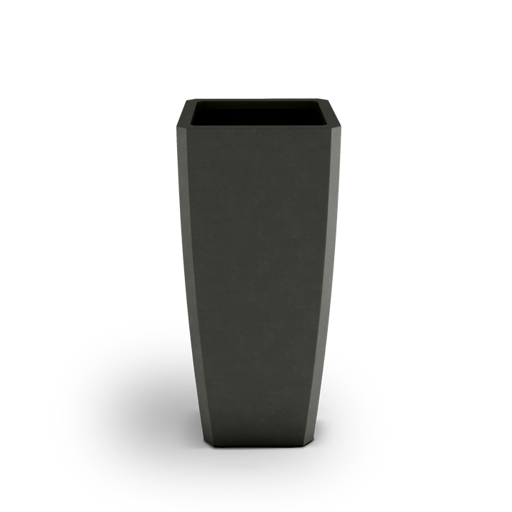 Quartet GFRC Planter in French Gray Color - 3/4 view