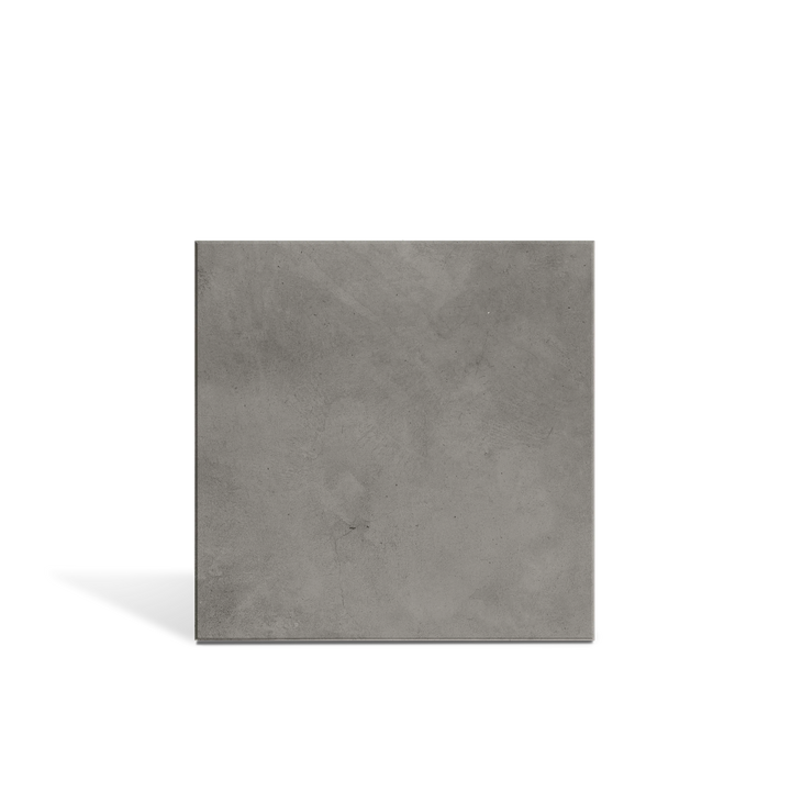 ROMA Flat Graphite 3D concrete wall tile – minimal surface relief · ModaConcrete