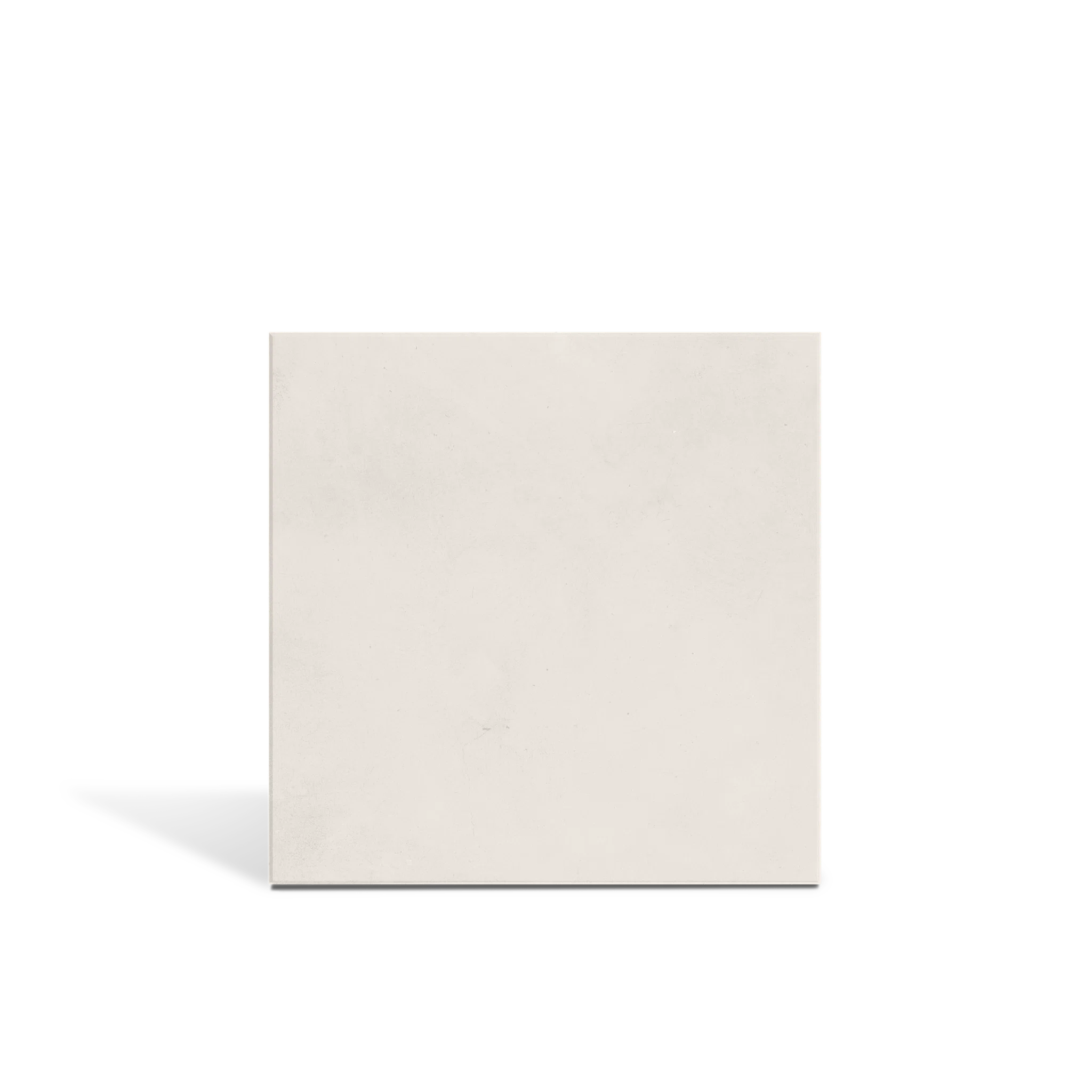 ROMA Flat White 3D concrete wall tile – minimal surface relief · ModaConcrete