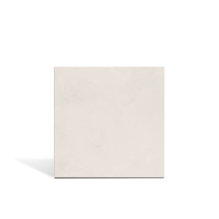 ROMA Flat White 3D concrete wall tile – minimal surface relief · ModaConcrete