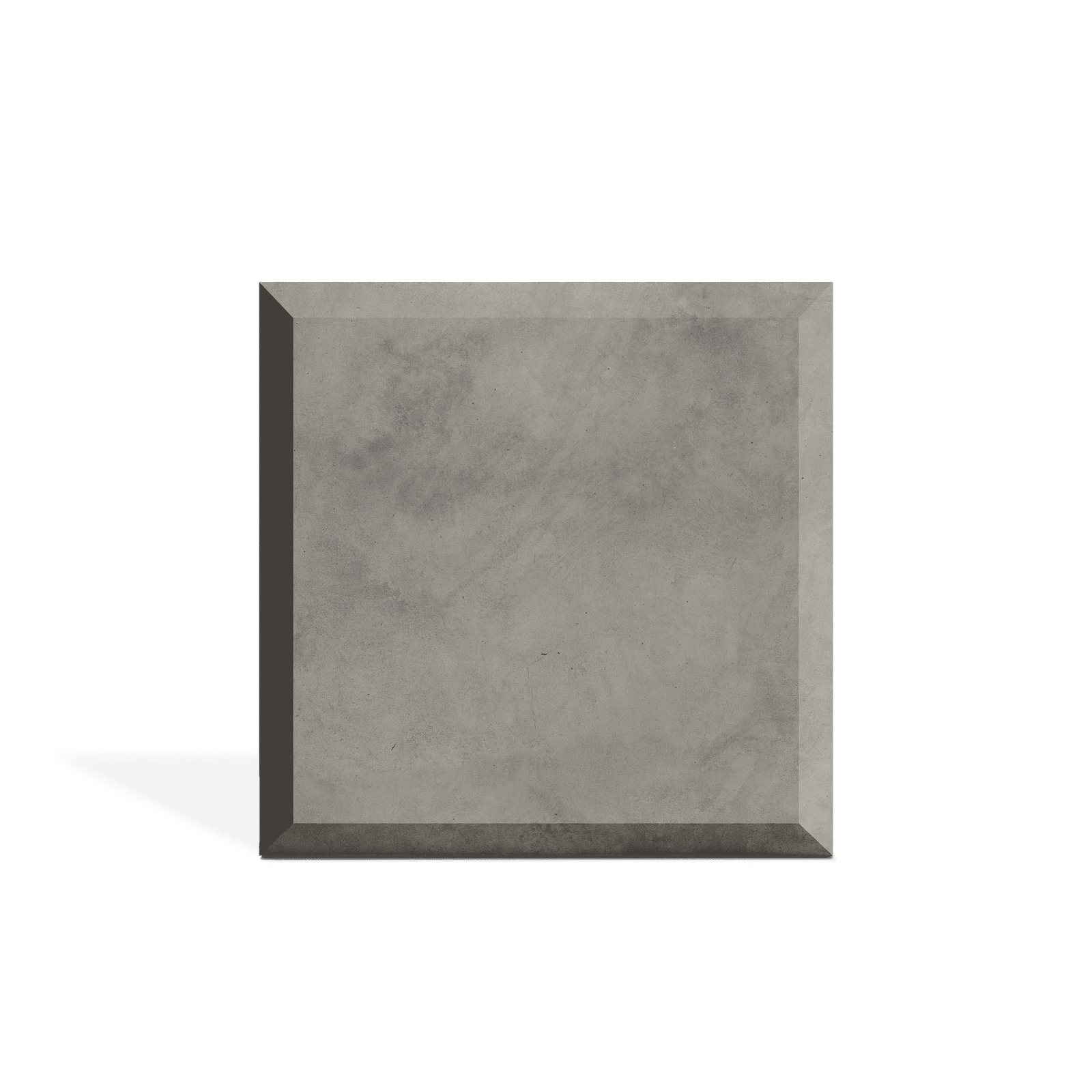 VELA Graphite concrete wall tile – shallow relief decorative surface tile · ModaConcrete