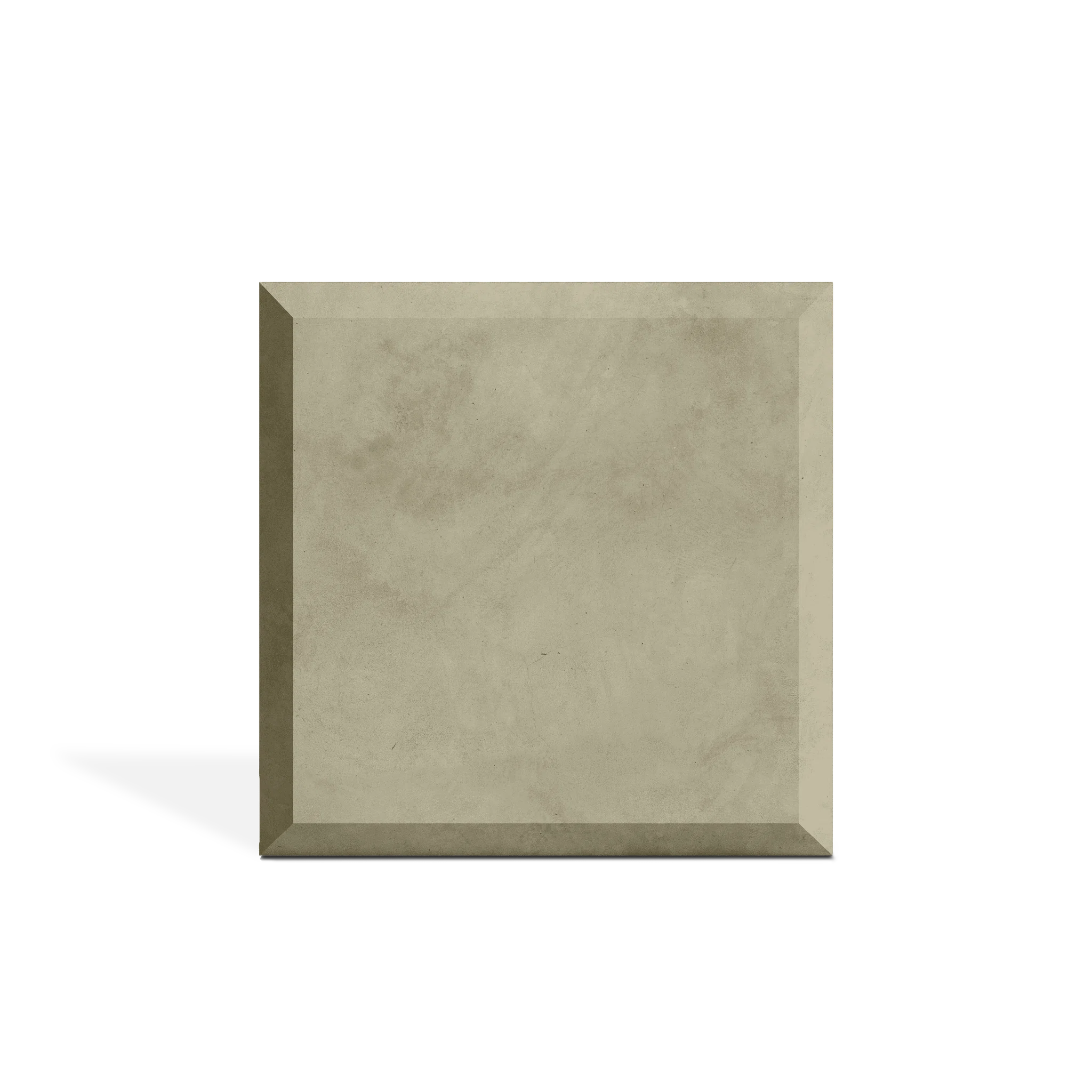 VELA Sage concrete wall tile – shallow relief decorative surface tile · ModaConcrete