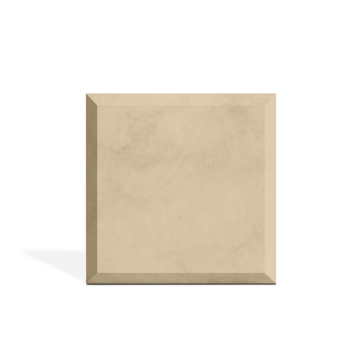 VELA Sand concrete wall tile – shallow relief decorative surface tile · ModaConcrete