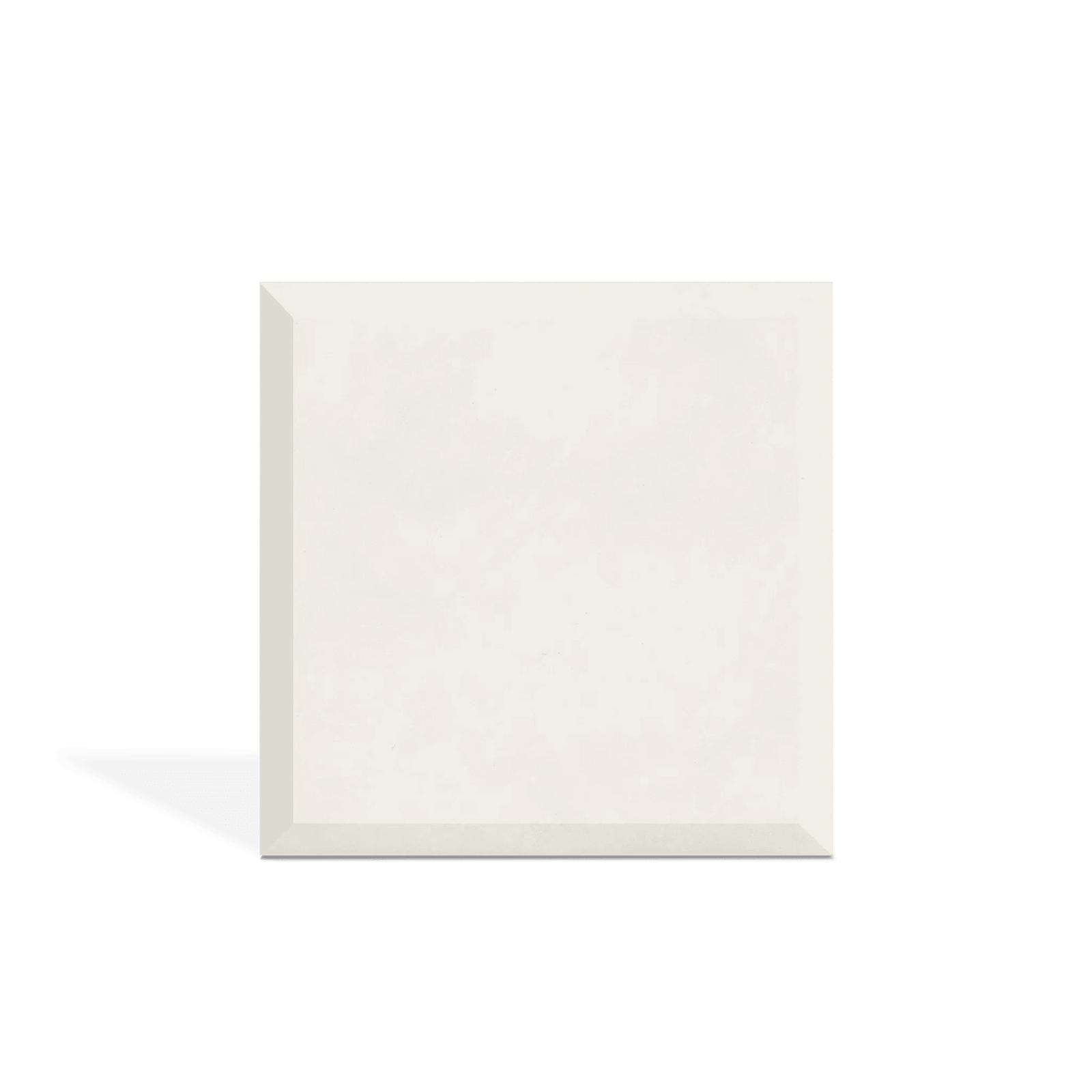 VELA White concrete wall tile – shallow relief decorative surface tile · ModaConcrete