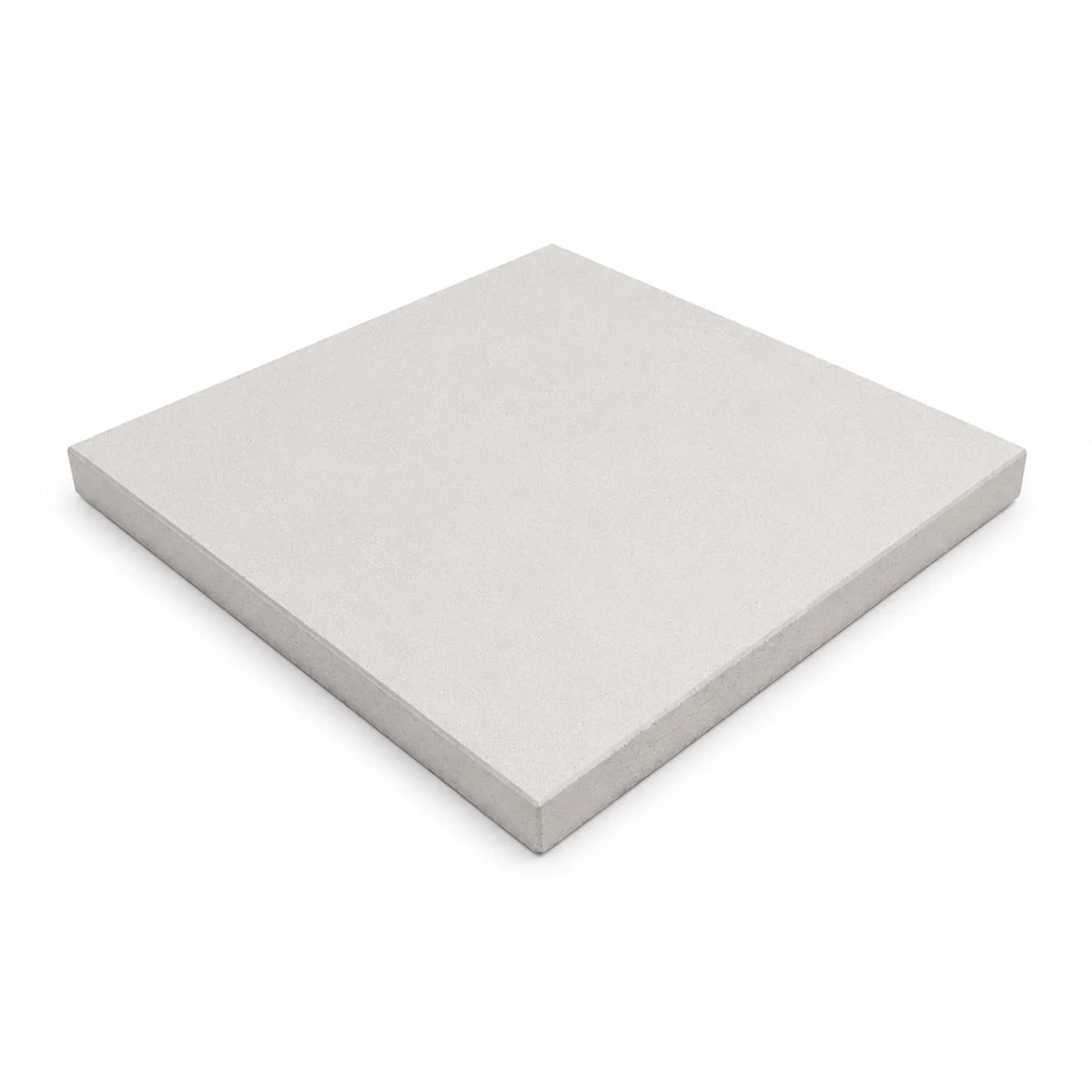 ModaPAVE 24x24 pedestal concrete paver in White — three-quarter studio view | ModaConcrete outdoor hardscape