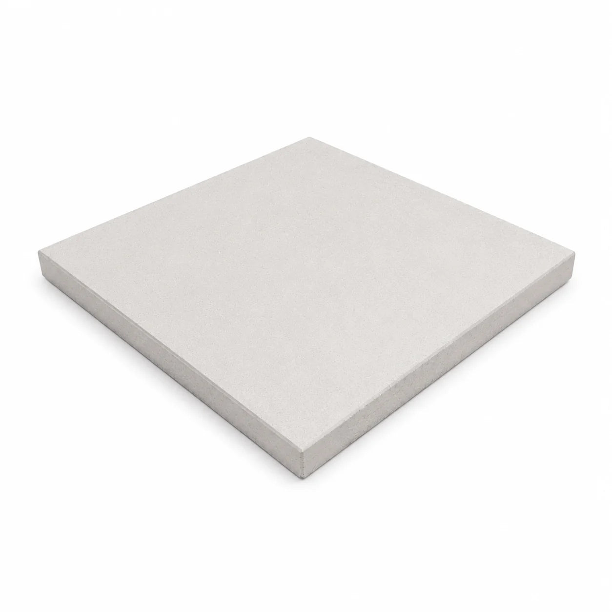 ModaPAVE 24x24 pedestal concrete paver in White — three-quarter studio view | ModaConcrete outdoor hardscape