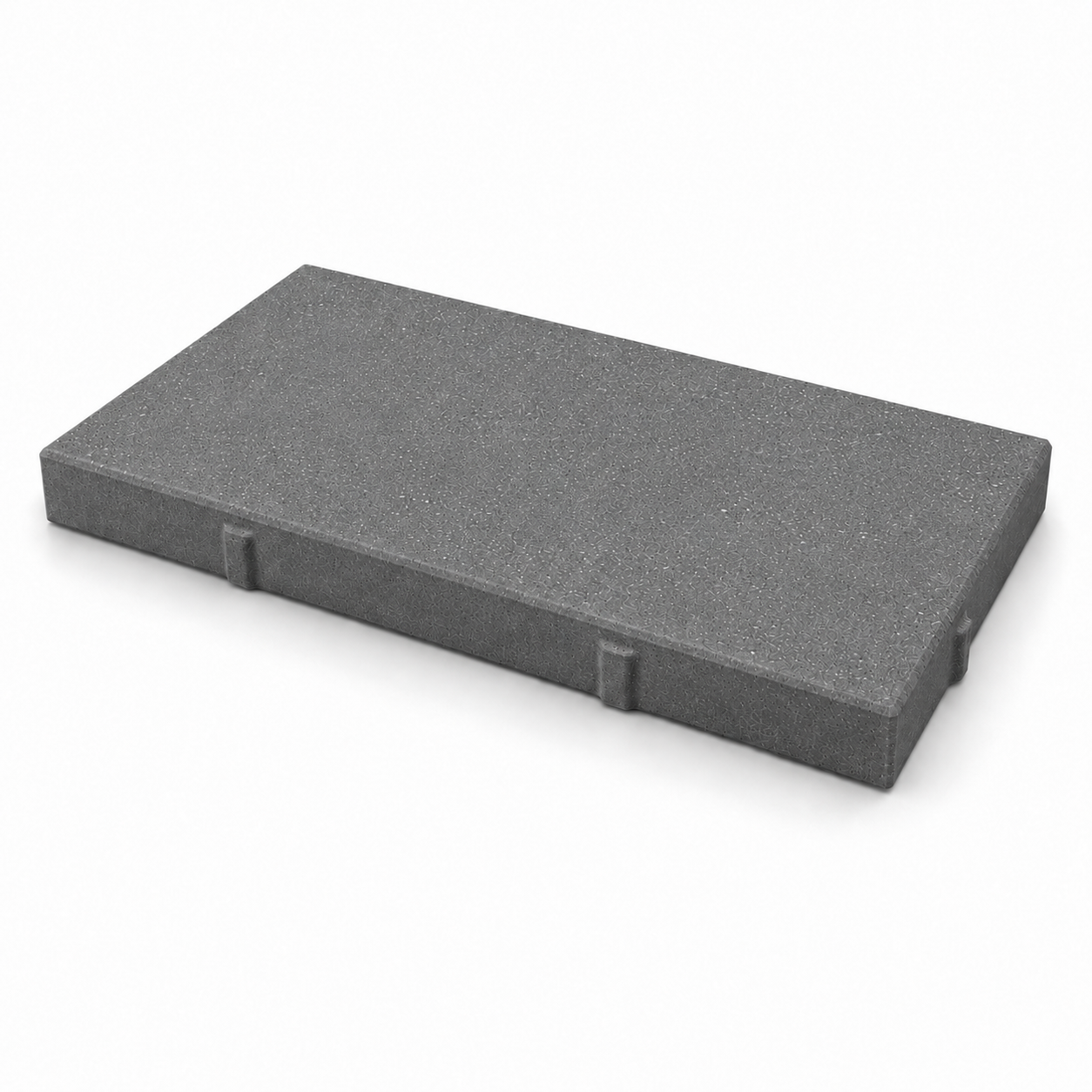 ModaPAVE 32x16 grade-set wet-cast concrete paver in Graphite — studio render — ModaConcrete