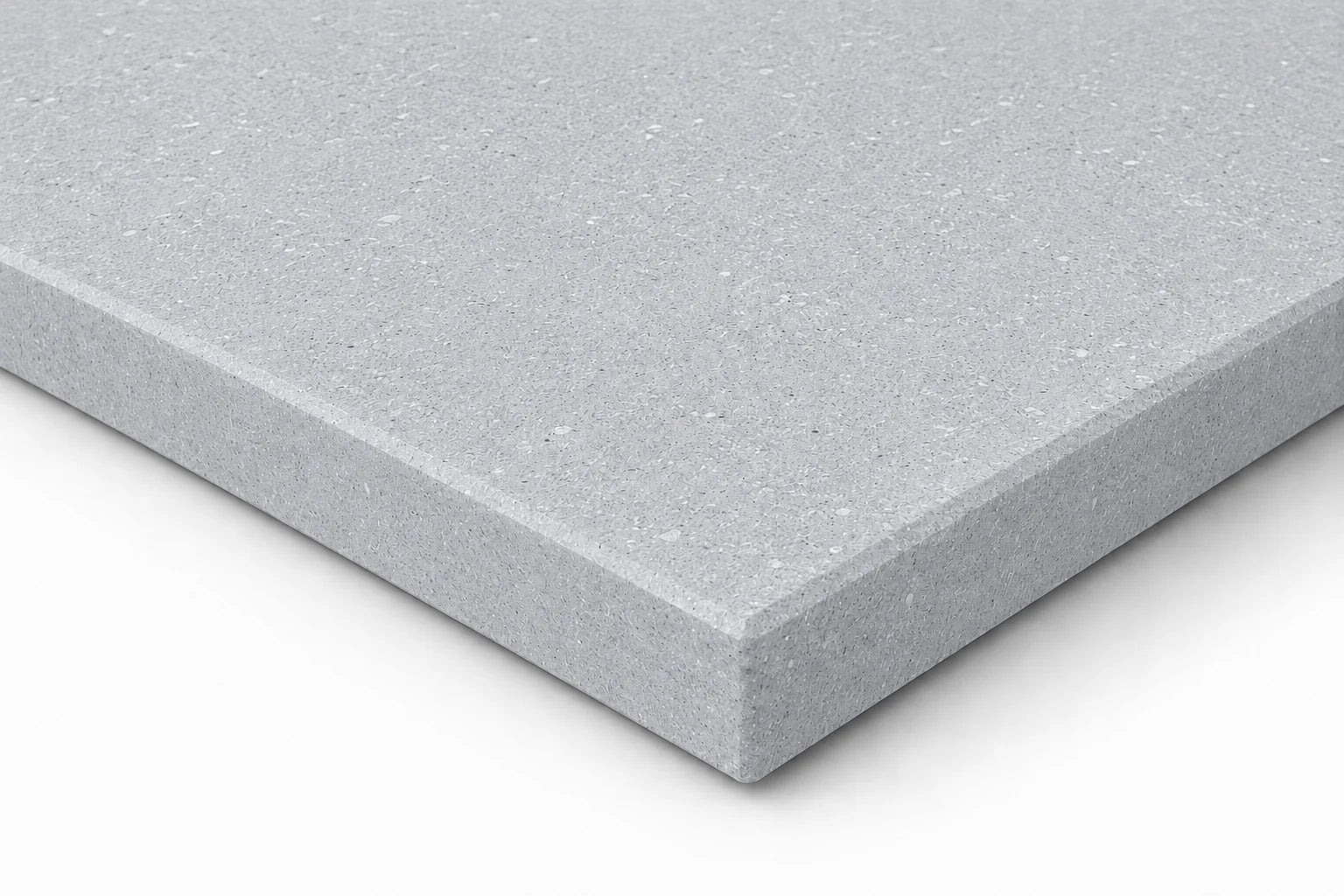 ModaPAVE 32x16 pedestal concrete pavers in Platinum — wide lifestyle view | ModaConcrete outdoor hardscape