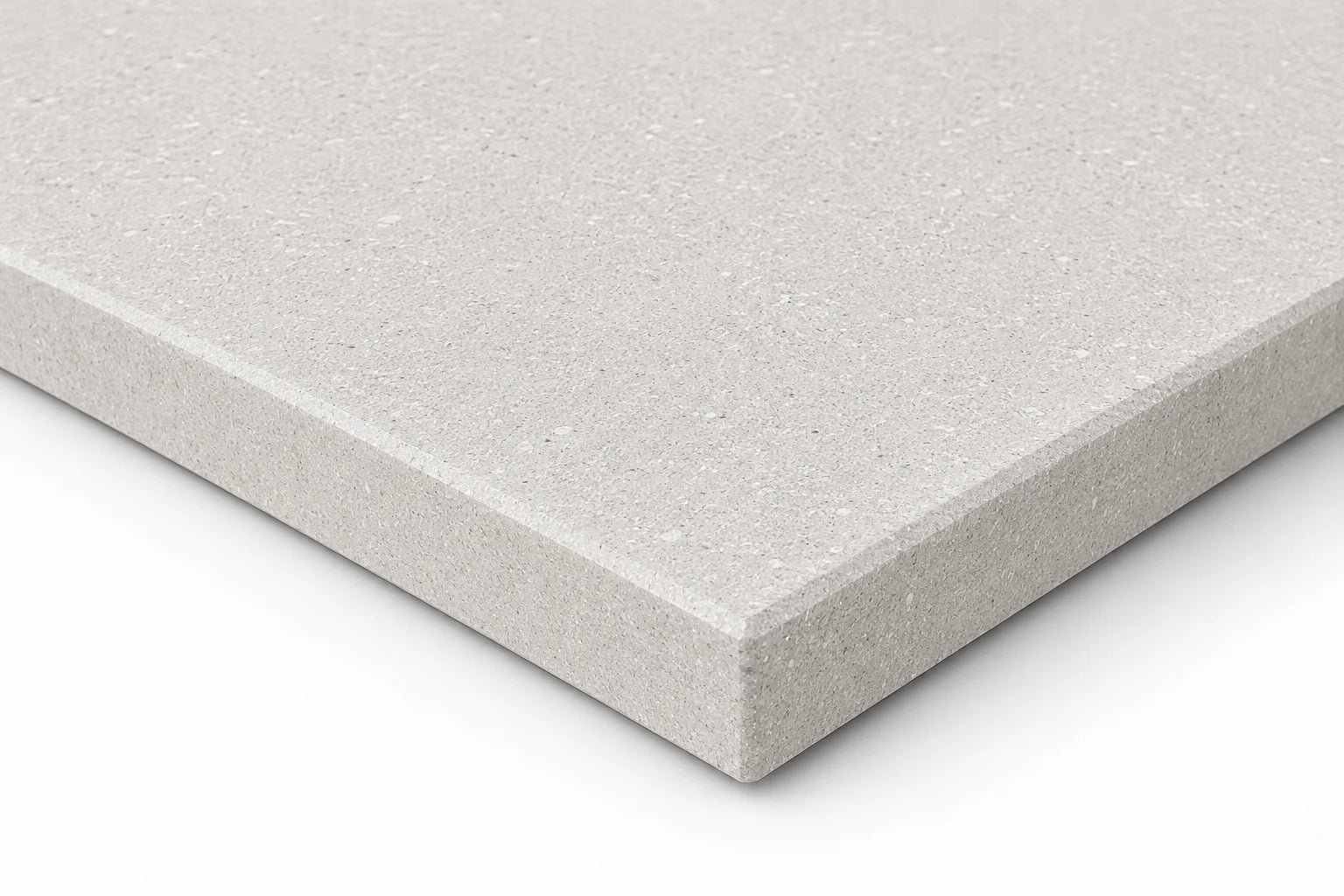 ModaPAVE 32x16 pedestal concrete paver in White — edge detail | ModaConcrete outdoor hardscape