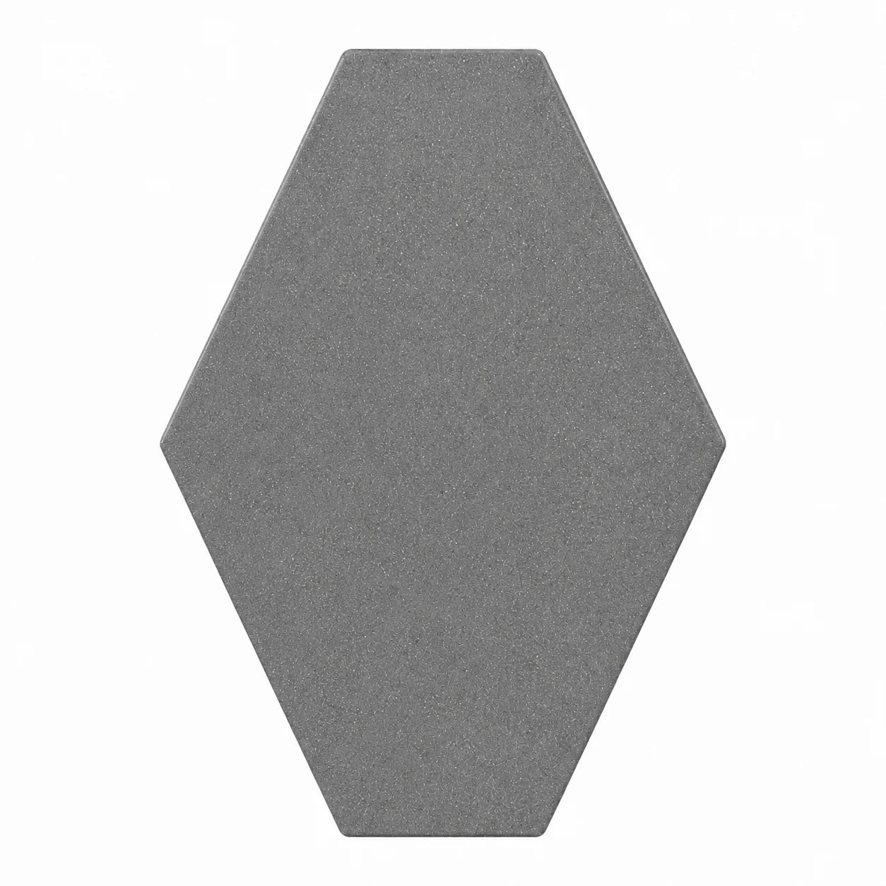 ModaPAVE hexagon concrete paver in Graphite — render view | ModaConcrete outdoor hardscape