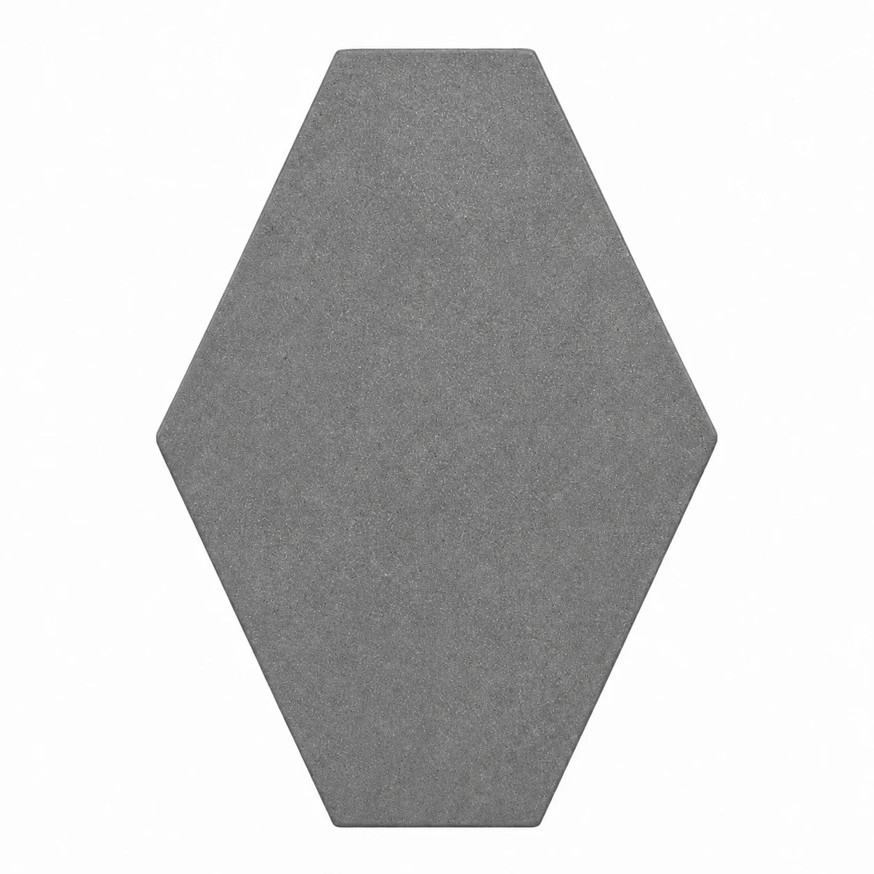 ModaPAVE hexagon concrete paver in Graphite — render view | ModaConcrete outdoor hardscape