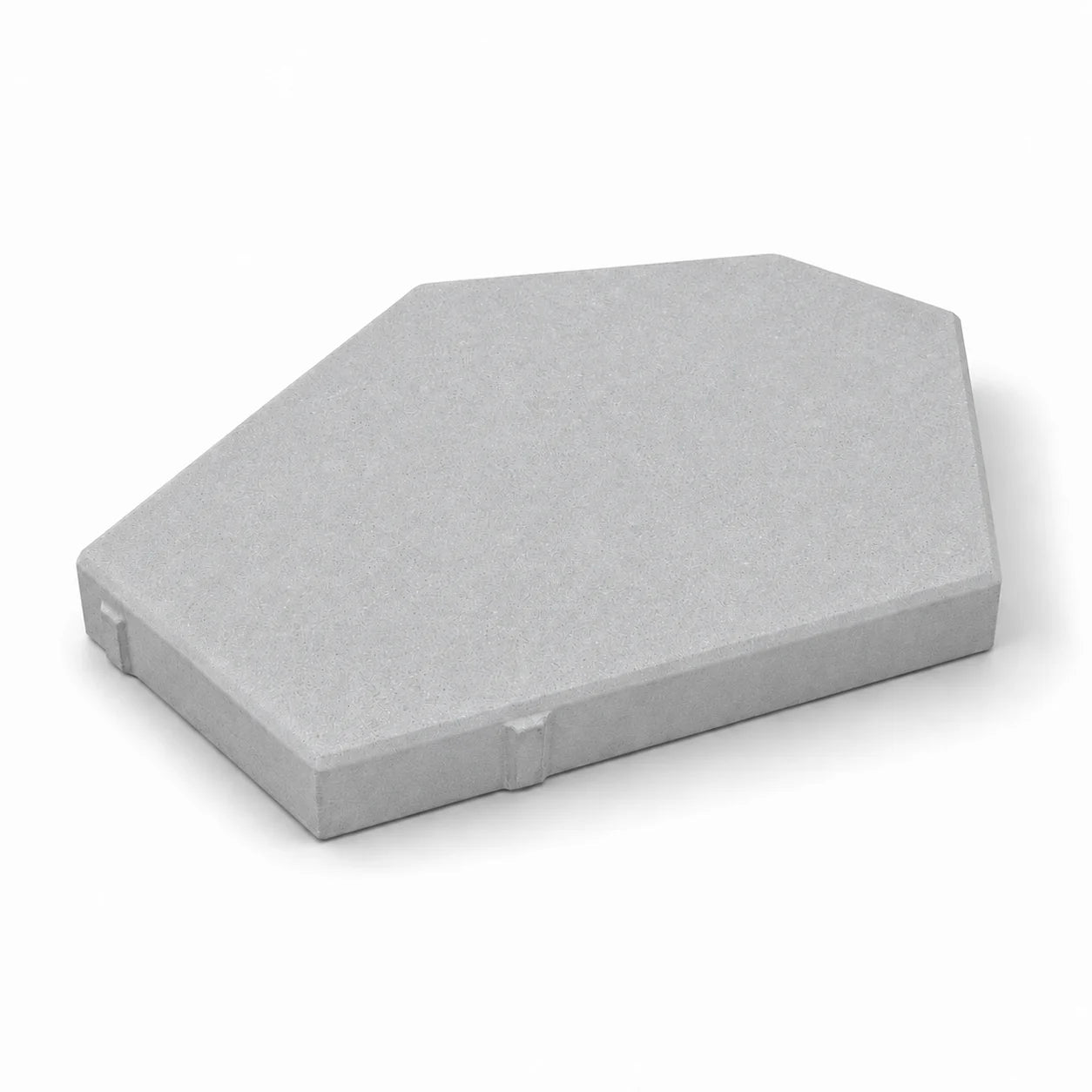 ModaPAVE hexagon concrete paver in Gray — render view | ModaConcrete outdoor hardscape