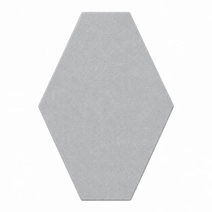 ModaPAVE hexagon concrete paver in Gray — render view | ModaConcrete outdoor hardscape