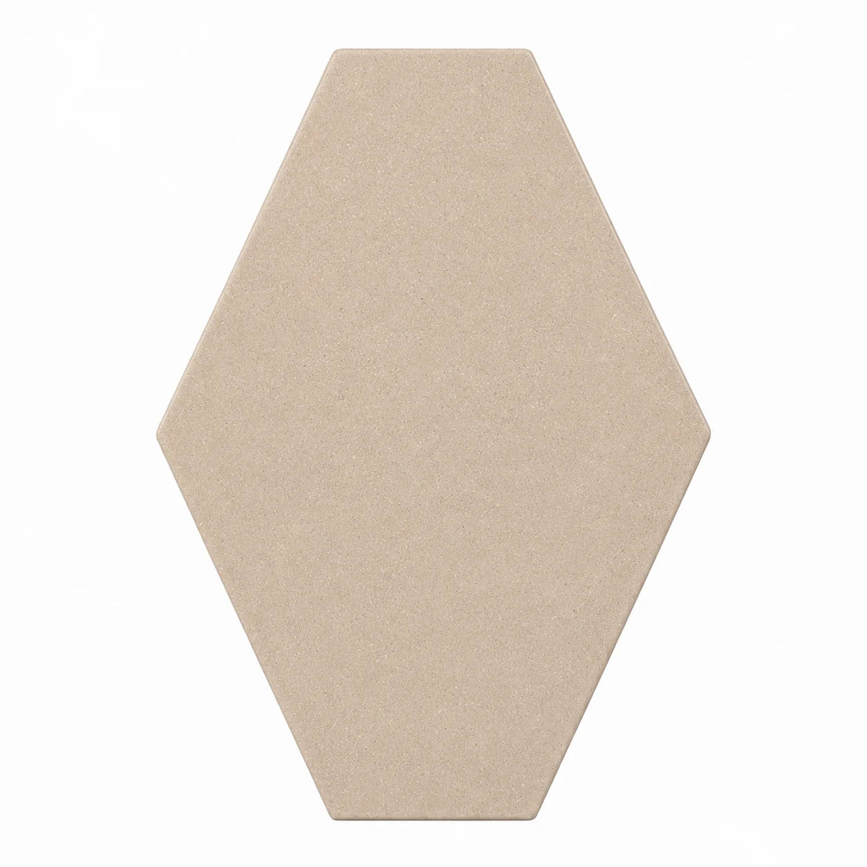 ModaPAVE hexagon concrete paver in Sand — render view | ModaConcrete outdoor hardscape