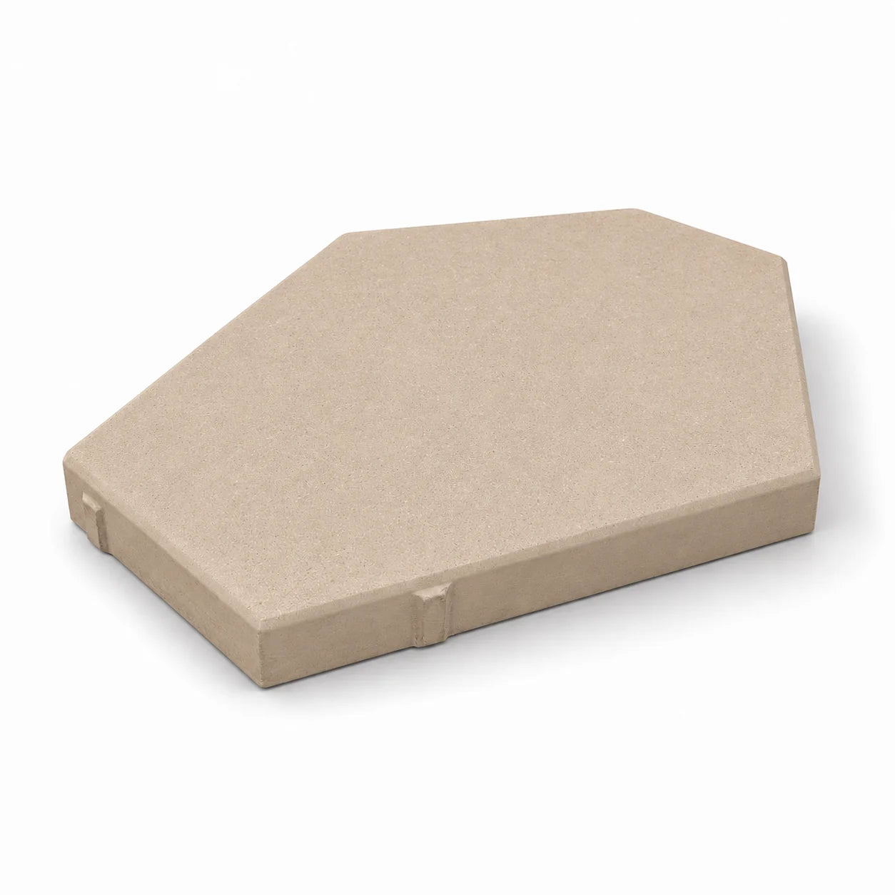 ModaPAVE hexagon concrete paver in Sand — render view | ModaConcrete outdoor hardscape