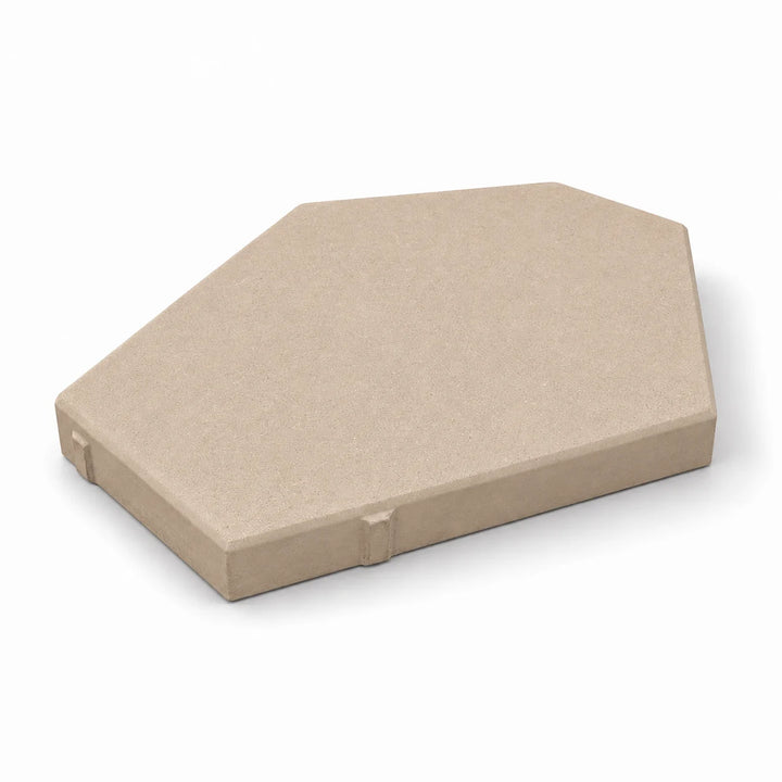 ModaPAVE hexagon concrete paver in Sand — render view | ModaConcrete outdoor hardscape