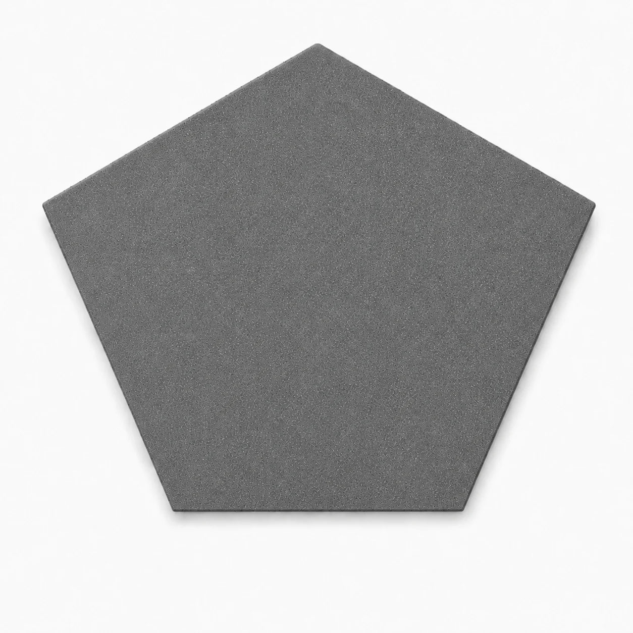 ModaPAVE pentagon concrete paver in Graphite — render view | ModaConcrete outdoor hardscape