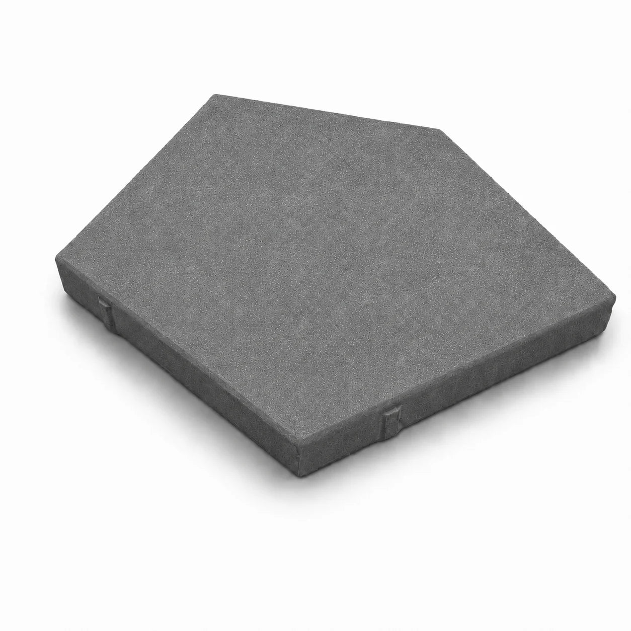 ModaPAVE pentagon concrete paver in Graphite — render view | ModaConcrete outdoor hardscape