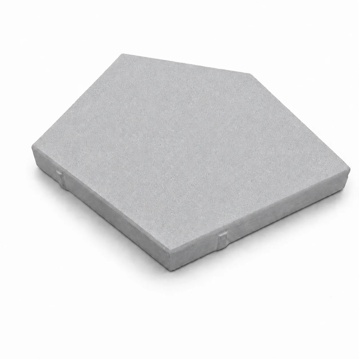 ModaPAVE pentagon concrete paver in Gray — render view | ModaConcrete outdoor hardscape