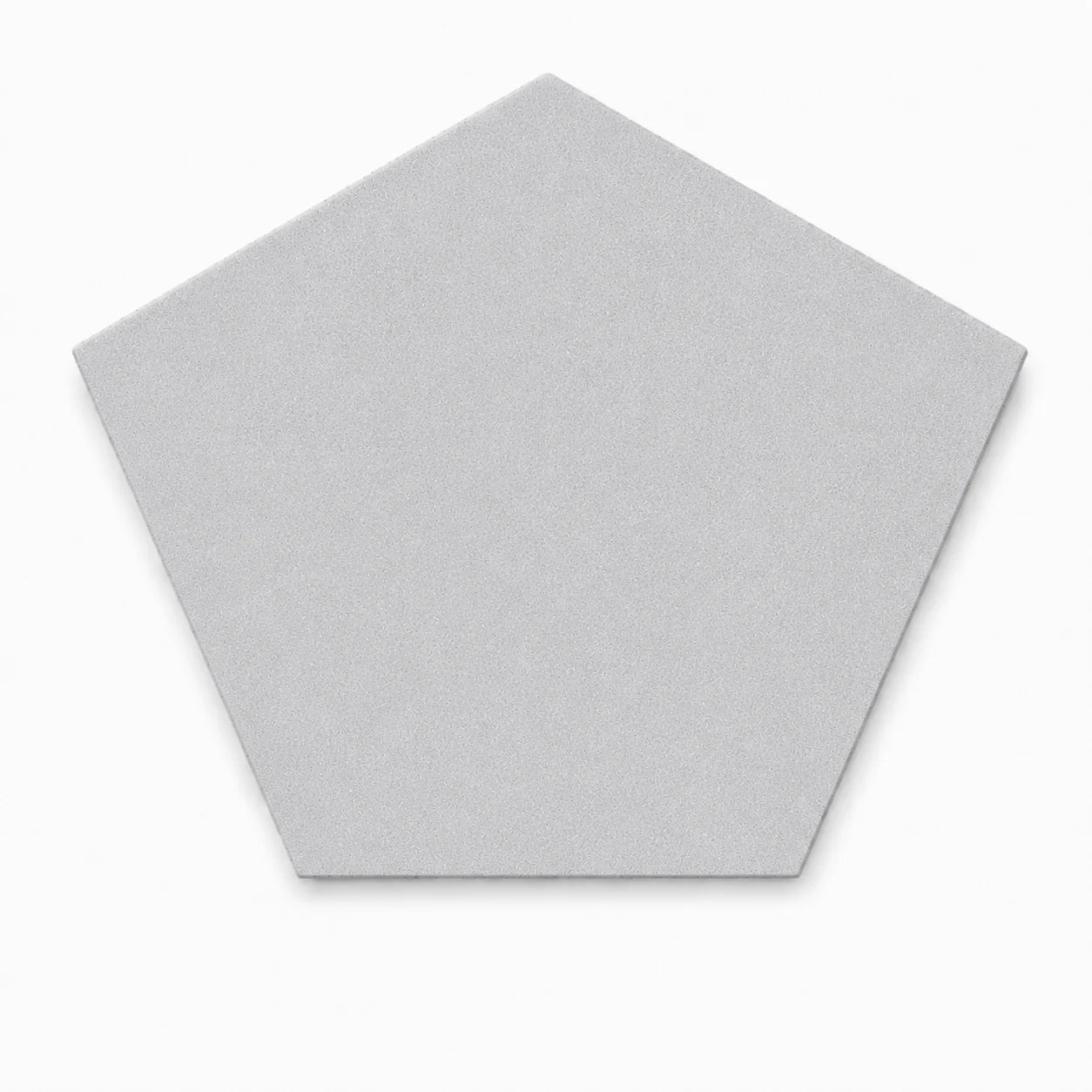 ModaPAVE pentagon concrete paver in Platinum — render view | ModaConcrete outdoor hardscape