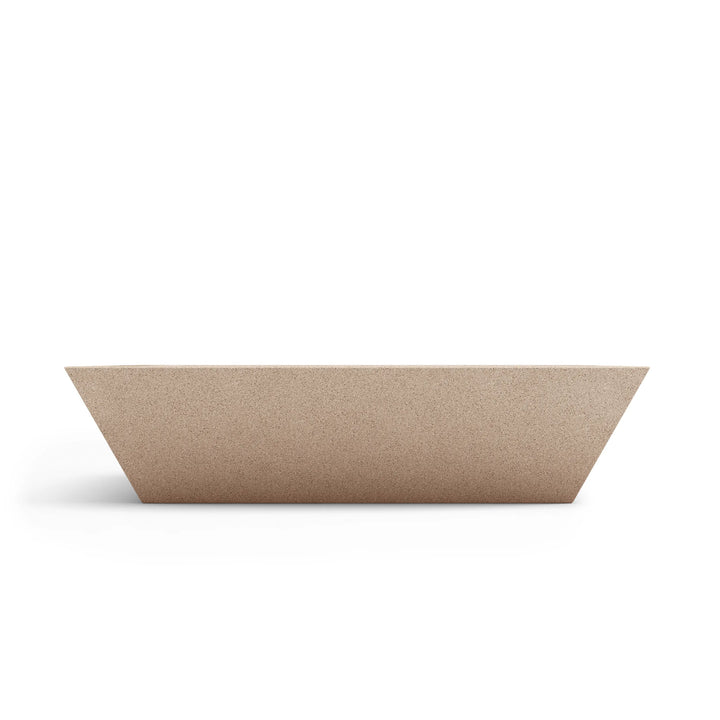 Newport Large Outdoor Shallow Planter Extra Large 36" x 8" Dover Blue