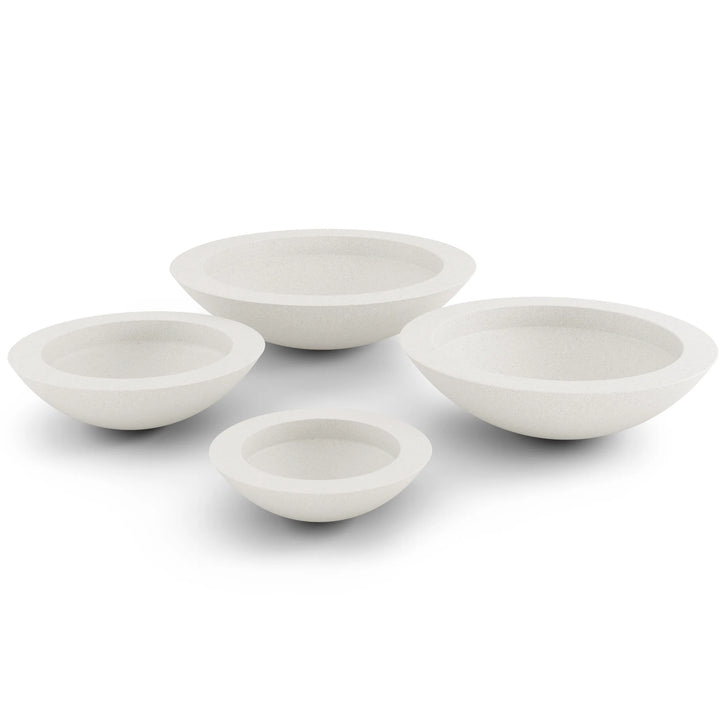 Oceanside Outdoor Shallow Planter Large French Grey