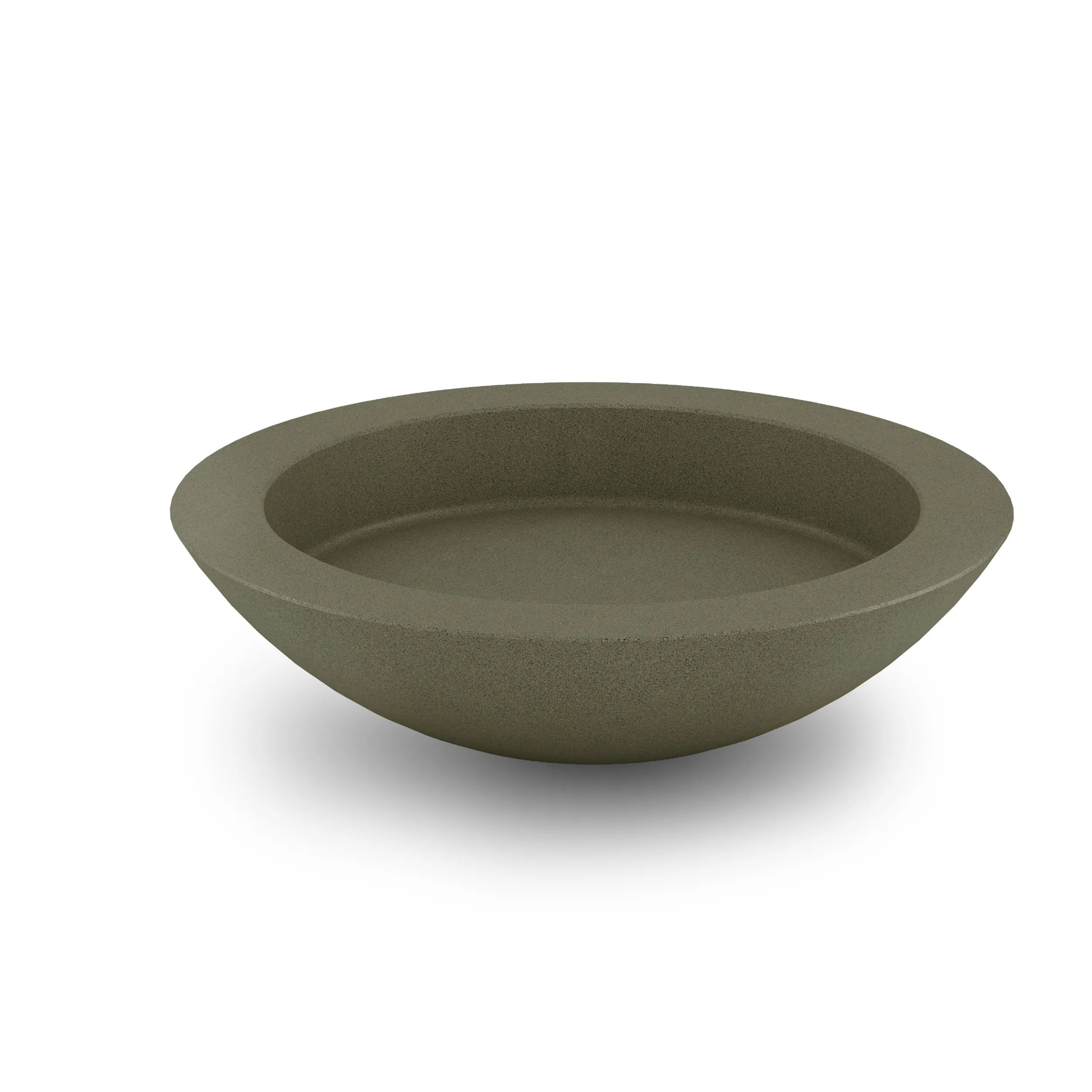 Oceanside Outdoor Shallow Planter Large Rose