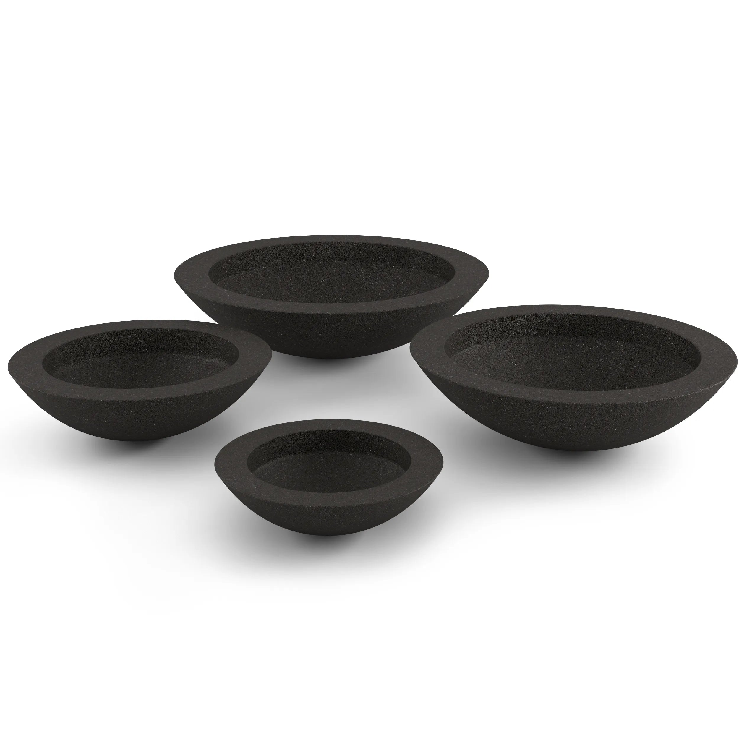 Oceanside Outdoor Shallow Planter Small Dover Blue