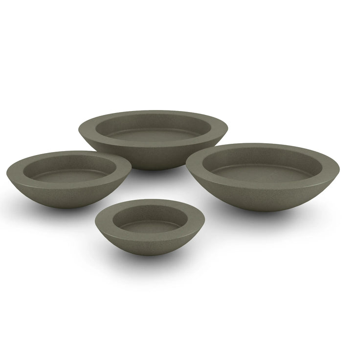Oceanside Outdoor Shallow Planter XL Grey