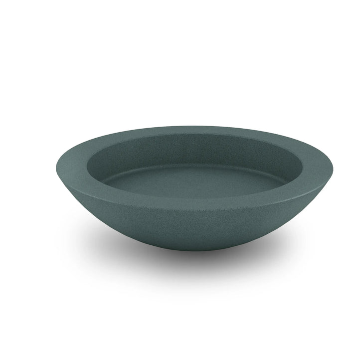 Oceanside Outdoor Shallow Planter XL Smokey Blue