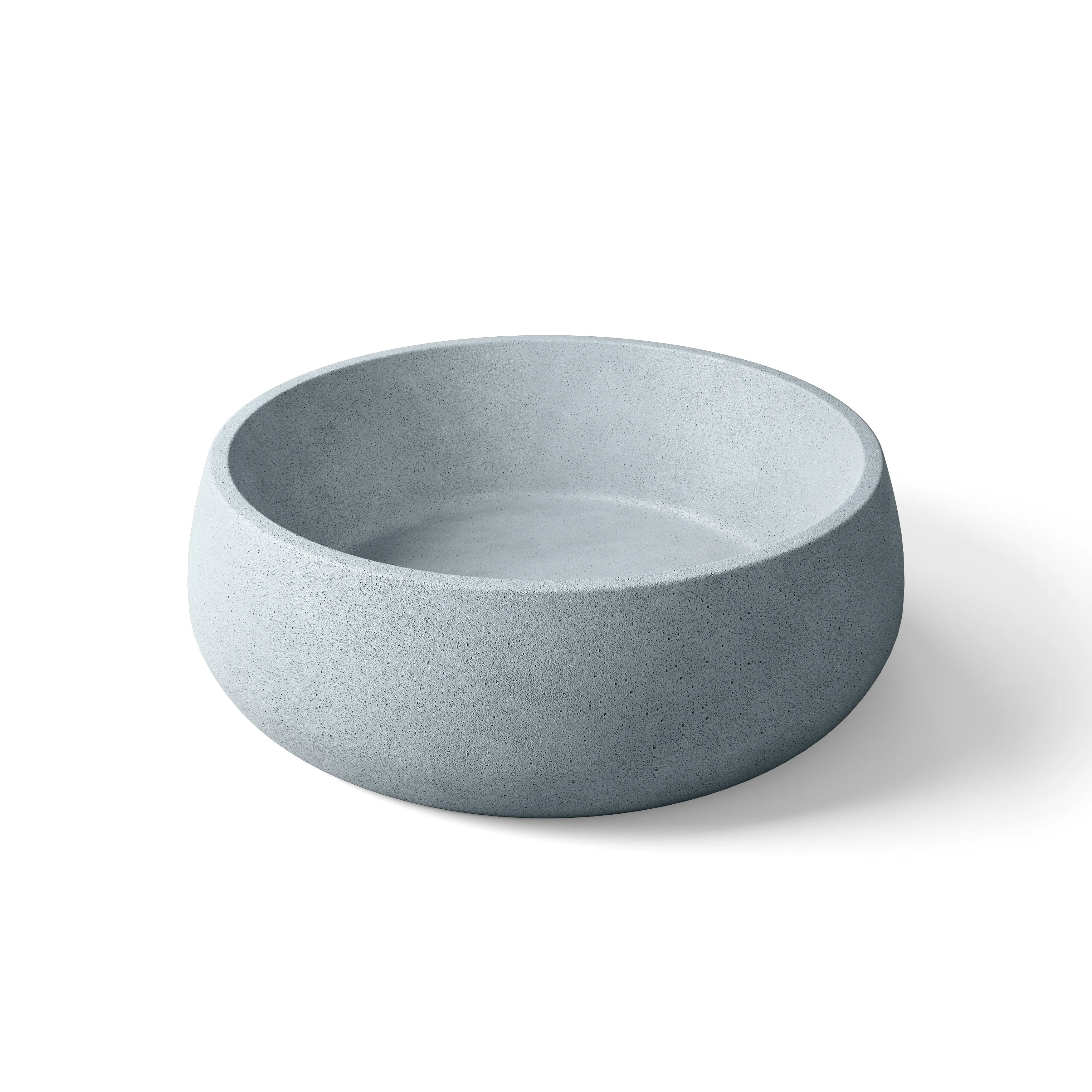 Pebble Concrete Sink Slate Blue