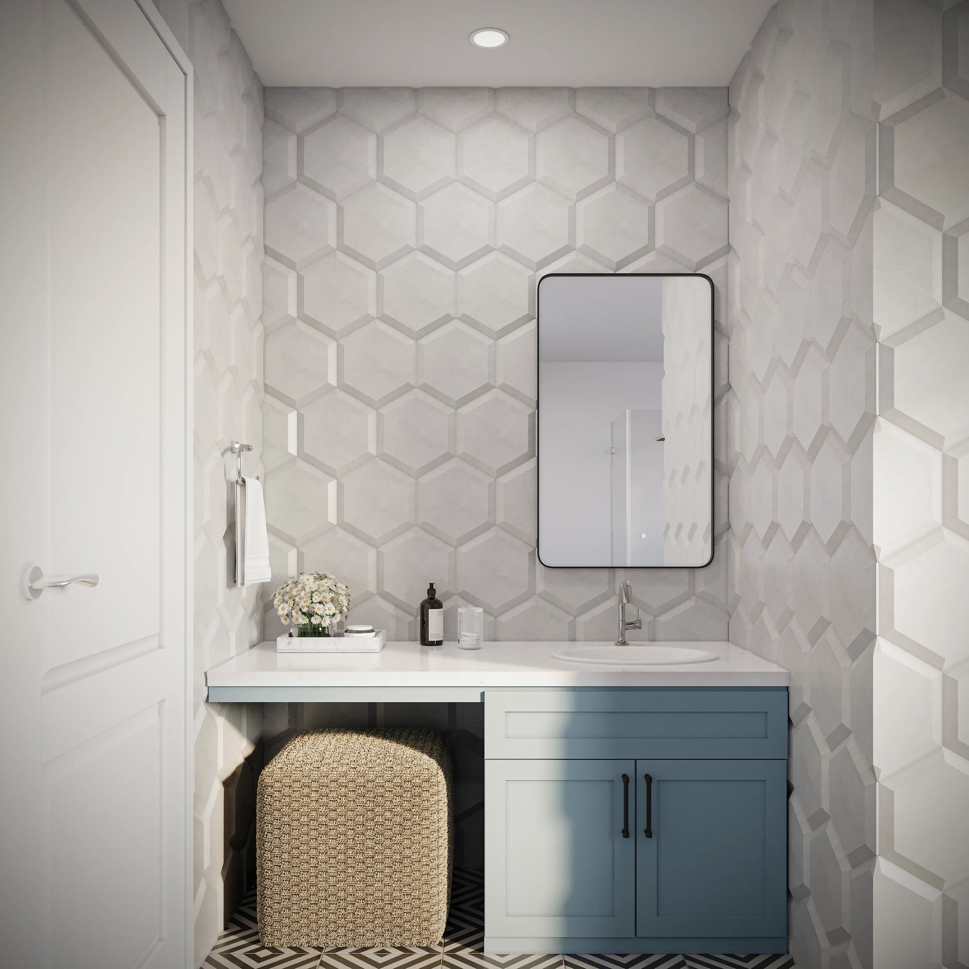 POLARIS Concrete Wall Tile Graphite