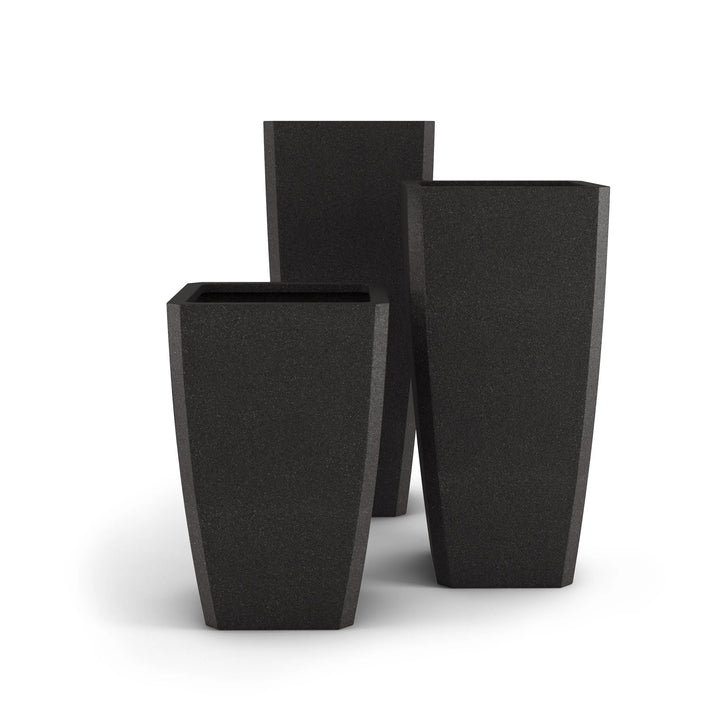 Quartet Large Planter Small Planter 27" H x 18" W Sage