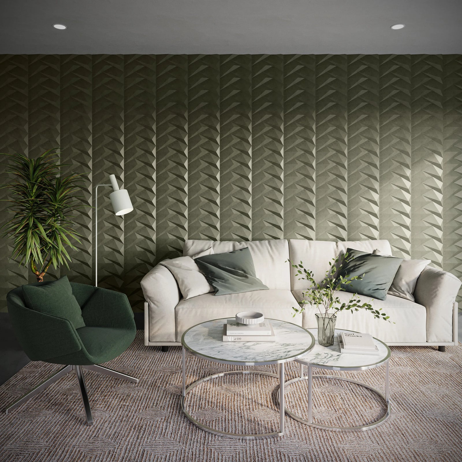 RIGEL Concrete Wall Tile Graphite