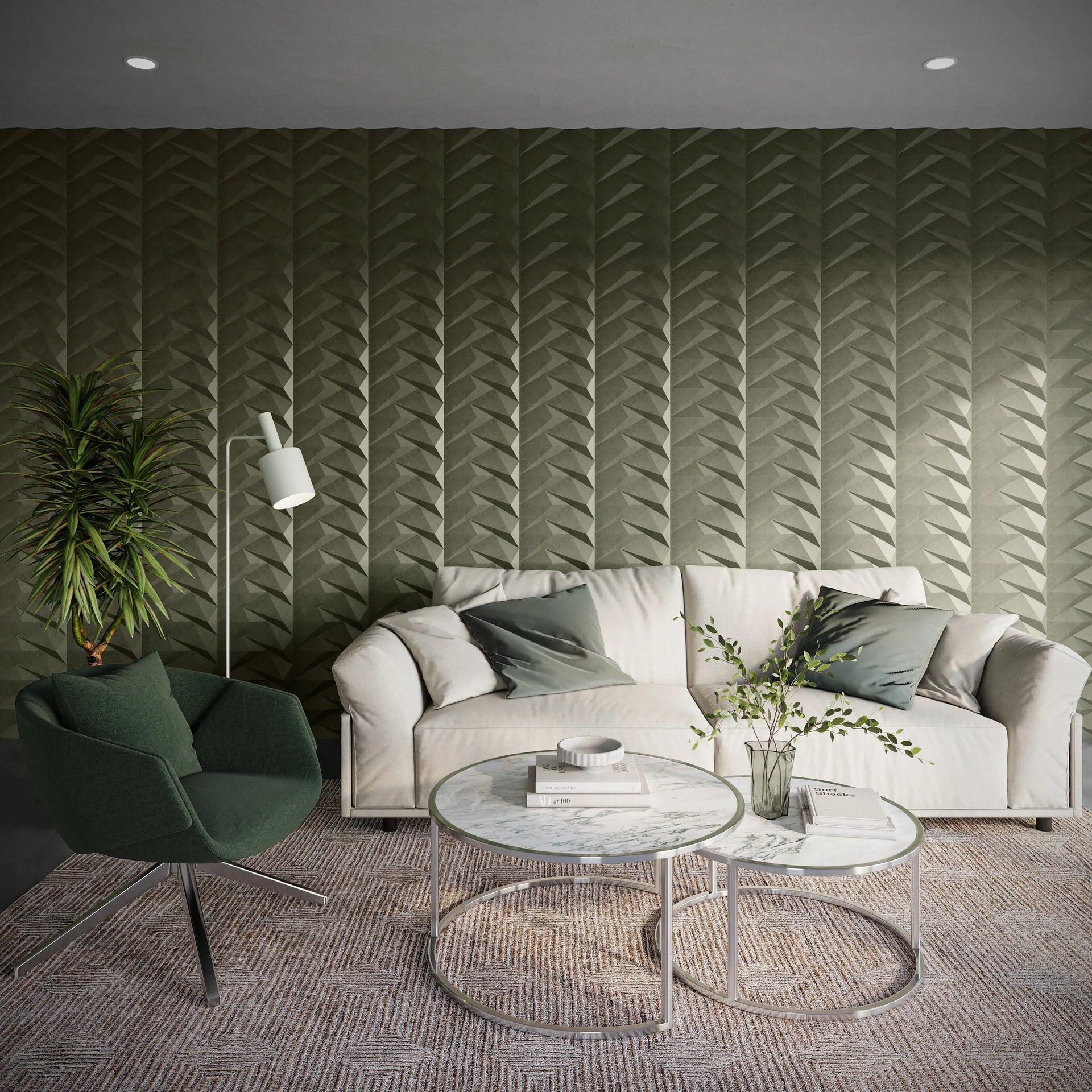 RIGEL Concrete Wall Tile Graphite