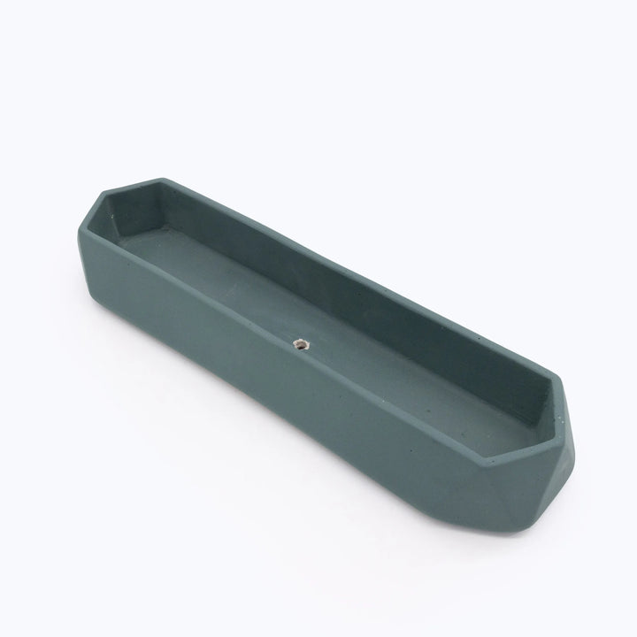Runner Tabletop Planter Smokey Blue