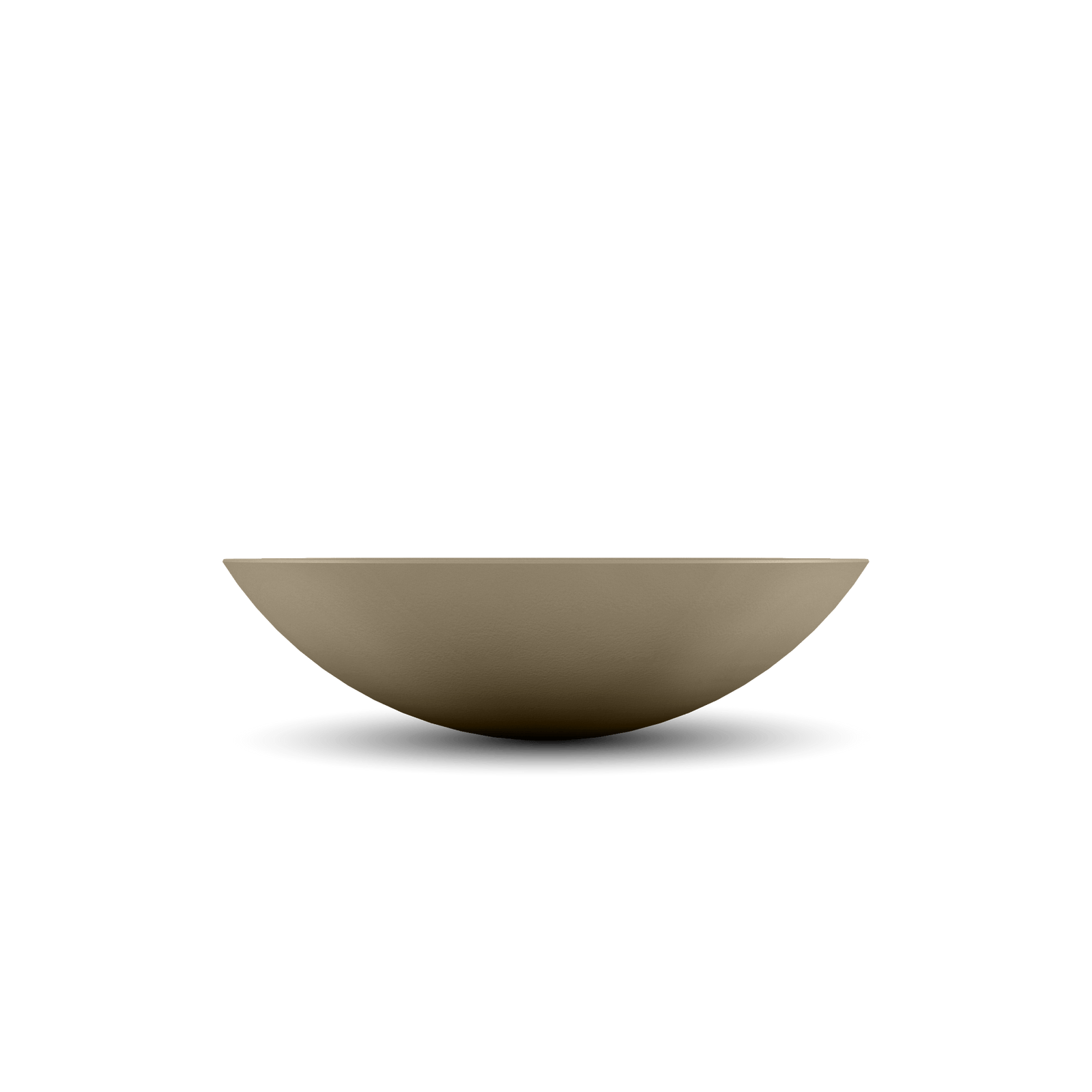 Oceanside Outdoor Shallow Planter in Sandstone