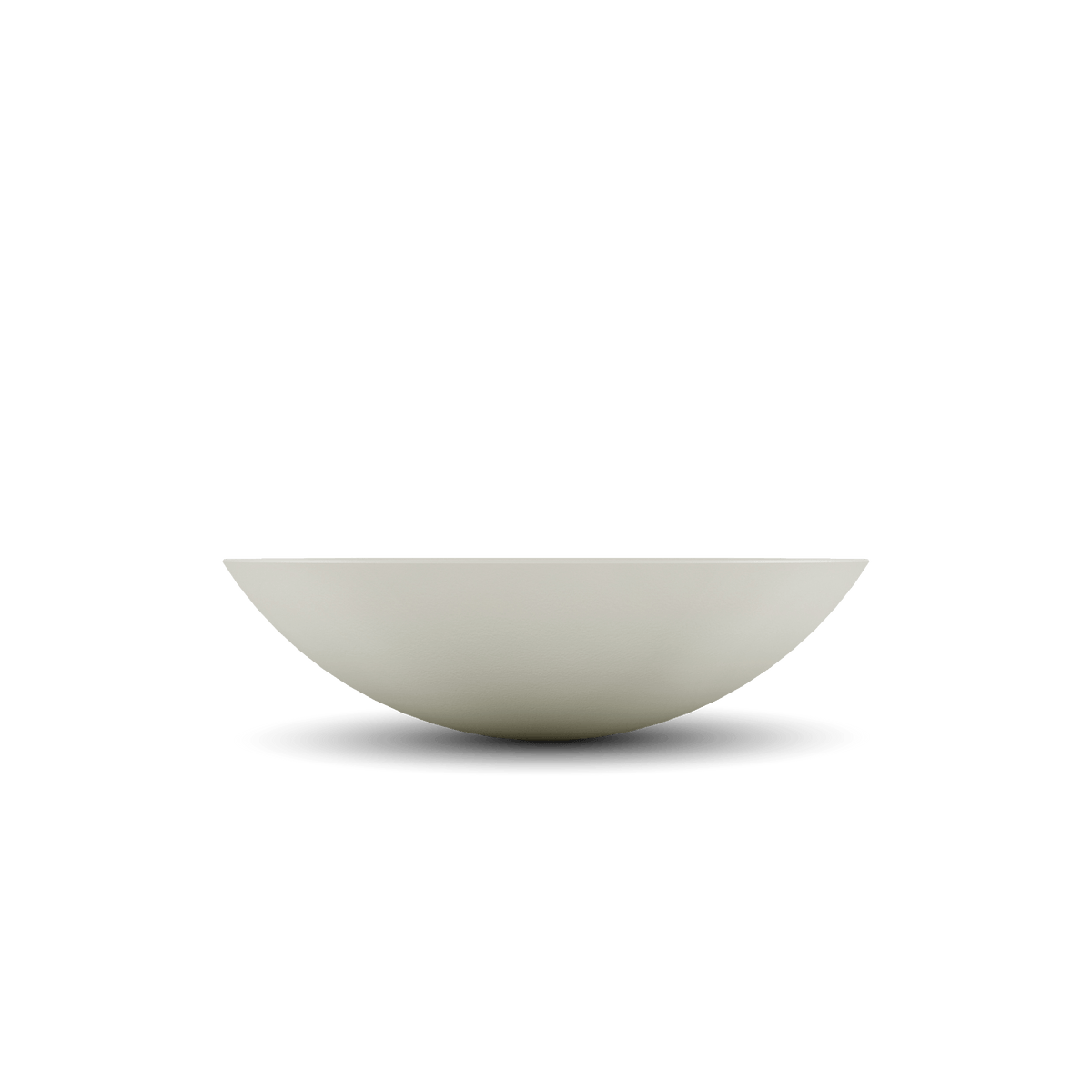 Oceanside Outdoor White Shallow Planter 