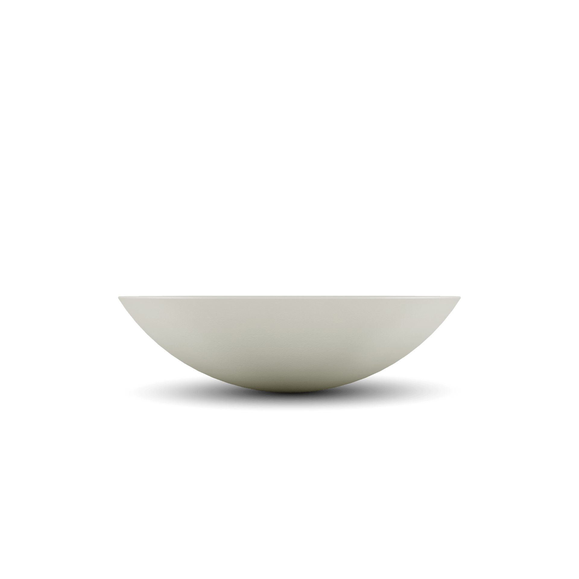 Oceanside Outdoor White Shallow Planter 