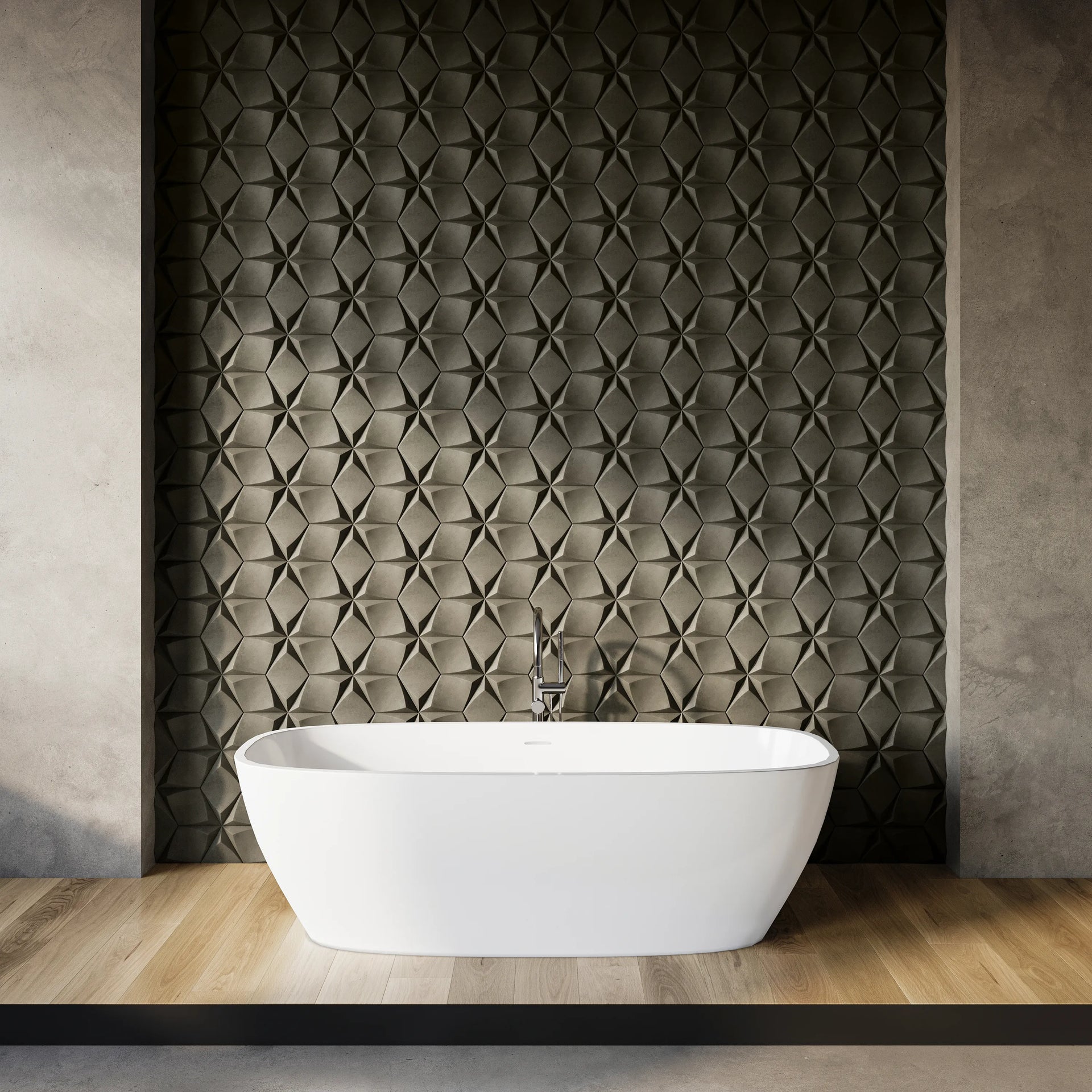 SIRIUS Concrete Wall Tile Graphite