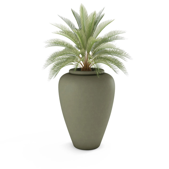 Staccato Large Planter Small Planter 26" H x 20" W French Grey