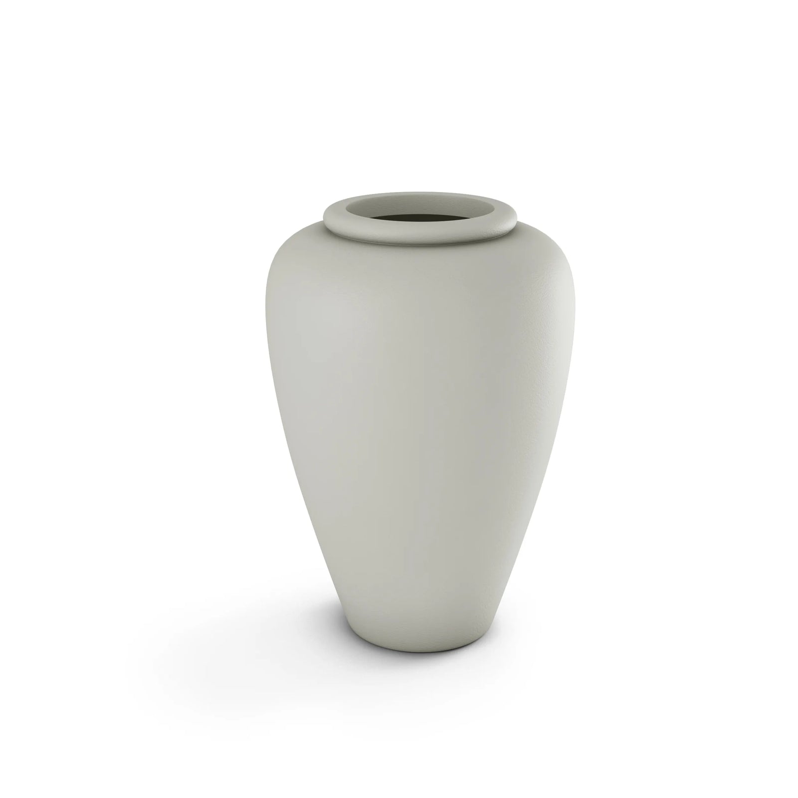 Staccato Large Planter Tall Planter 36" H x 14" W Graphite