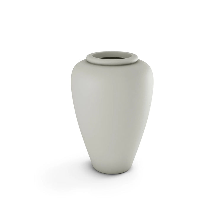 Staccato Large Planter Tall Planter 36" H x 14" W Graphite