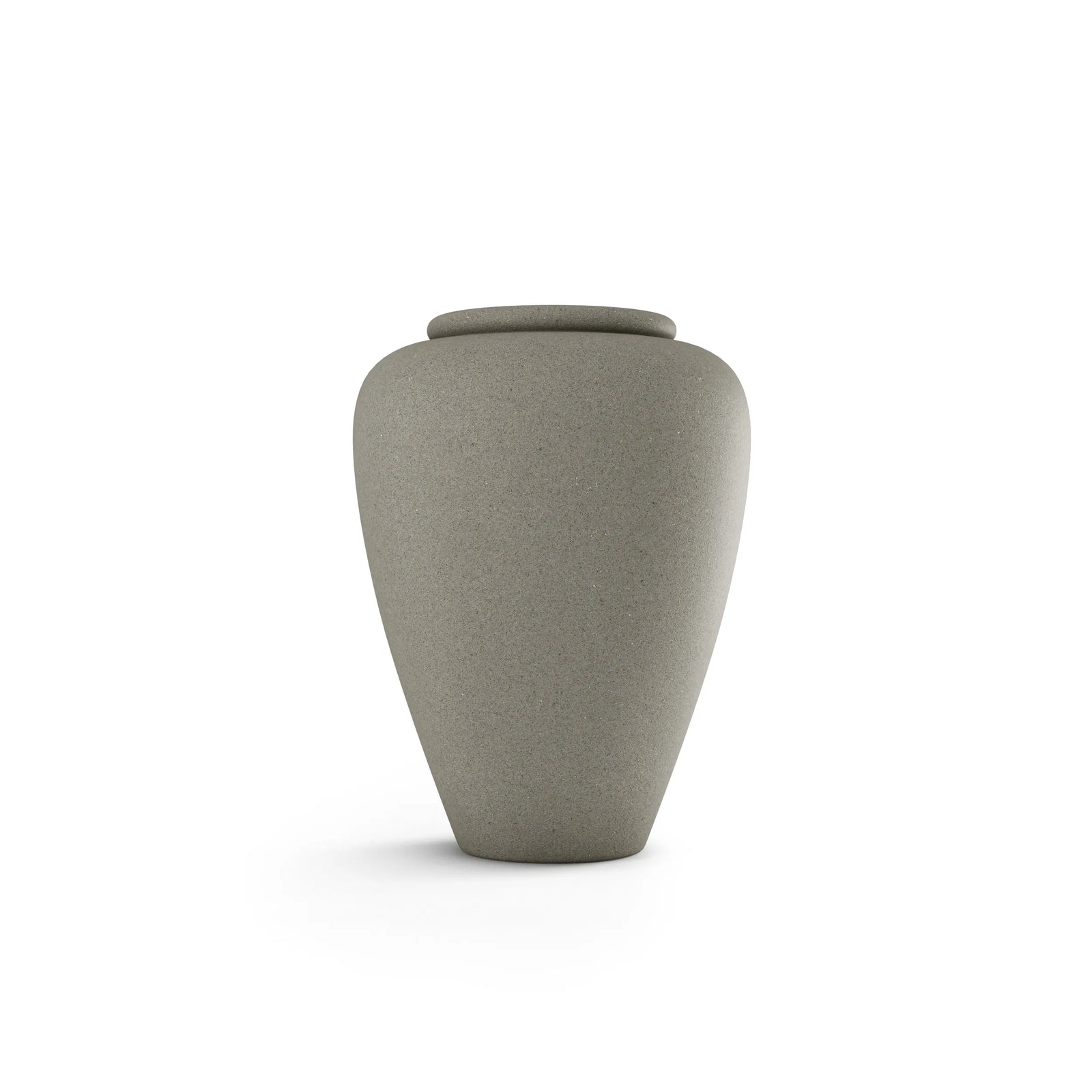 Staccato Large Planter Tall Planter 36" H x 14" W Sage